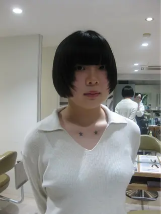 ショート 🦖ミニボブ/ボブ /MOEKA🦕のヘアスタイル