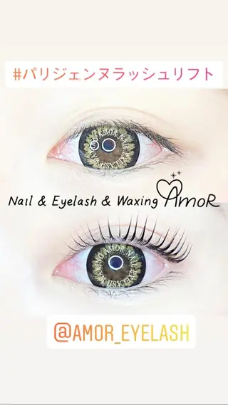 マツエク・マツパ Amor所属・AMOR EYELASHのマツエク・マツパデザイン
