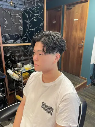 メンズ 早稲田/メンズ専門 /フェード/葛西裕季のヘアスタイル