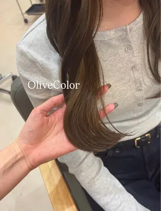 ロング カラー CIEL大名店所属・Rena/大名/ レイヤー/暖色🎀のヘアスタイル