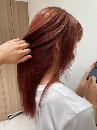 カラー ‪❥ブリーチ💗 MIKUのヘアスタイル