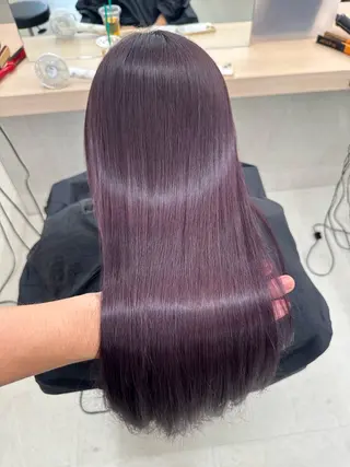 セミロング カラー 𝐑𝐲𝐮𝐤𝐢 【店長】ALEAPのヘアスタイル