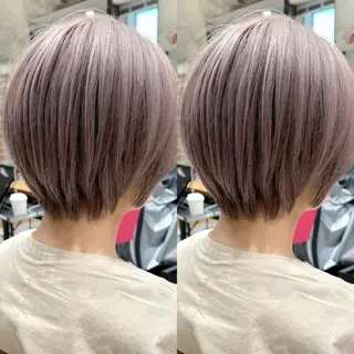 ショート カラー 💍新宿ショート 💍岩田莉奈のヘアスタイル