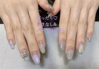 ネイル うる艶/透明感 Rirashaのネイルデザイン