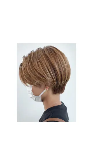 ショート 🎀すず🎀レディー ス/神奈川大学最寄りのヘアスタイル