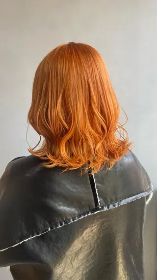 ミディアム カラー 🪐SOURCE 塚口　シマブクロ🪐のヘアスタイル