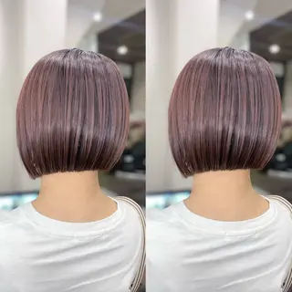 ミディアム カラー _White所属・ＳＨＩ ＺＵのヘアスタイル