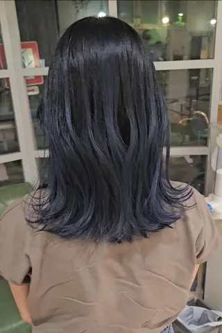 カラー セミロング トップスタイリスト ✨KIRIKA中野✨のヘアスタイル