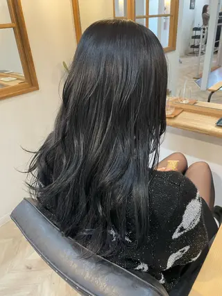 セミロング カラー Matsubara asuka  ☪︎のヘアスタイル