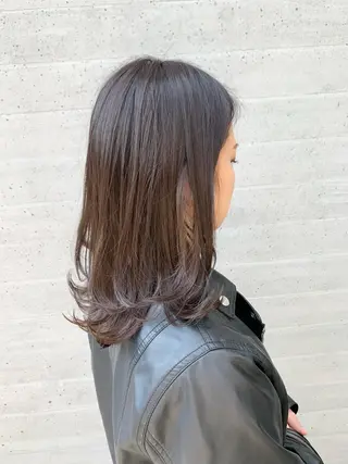 セミロング 髪質改善✨ ULTOWA🌈のヘアスタイル