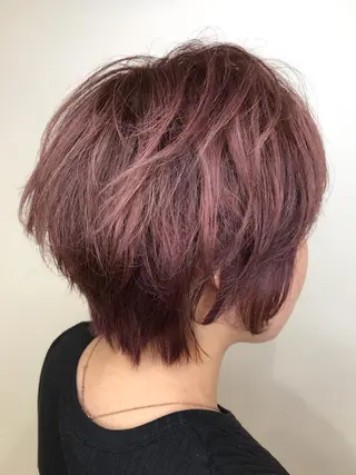 ショート カラー ハイライト/髪質改善 ✂️十河祐輝のヘアスタイル