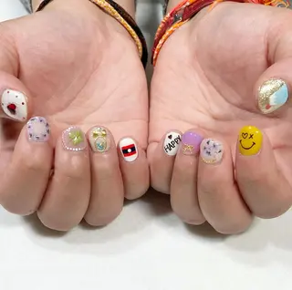 ネイル 東 千夏のネイルデザイン