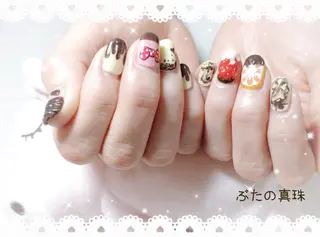 ネイル 林 珠里のネイルデザイン