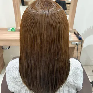 ロング カラー 《艶髪縮毛矯正》 かのん☽⑅ ˖のヘアスタイル