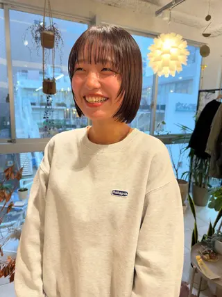 ショート broocH福岡所属・broocH 清水 駿【デザインカラー】のヘアスタイル
