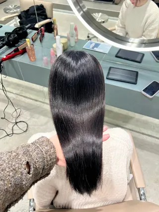 ミディアム カラー ✨髪質改善 縮毛矯正 艶髪 立川 コウキ✨のヘアスタイル