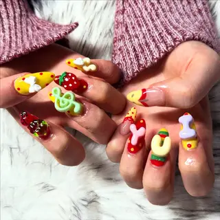 ロング mao .のネイルデザイン