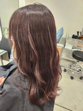 ロング カラー 💜艶髪カラー💜 🎶富川美希🎶のヘアスタイル