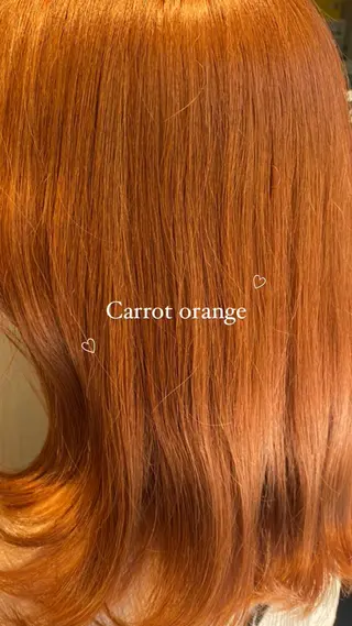 ミディアム カラー ヘアアレンジ アンククロス渋谷【ANKH CROSS】所属・韓国ヘア┊︎レイヤー ┊︎haruka🌙のヘアスタイル