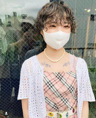 パーマ 🧡色落ちまで2度綺 麗なカラー🧡ヨシキのヘアスタイル
