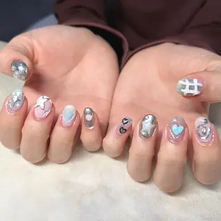 ネイル マツエク・マツパ アイブロウ Nail&eye Belire 新宿のネイルデザイン