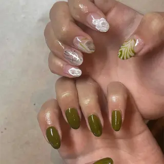 ネイル フリーランス¨̮⃝ ネイリストOKADAのネイルデザイン