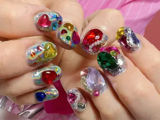 ネイル Nail Atelier IamI所属・アイアムアイ 大村磨衣のネイルデザイン