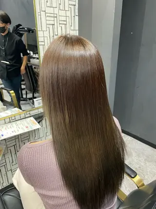 ロング 篠原 侑作のヘアスタイル