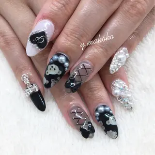 ネイル She nail studio 原宿所属・パラジェル有/ スカルプ/mahoのネイルデザイン