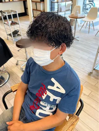 パーマ メンズ タナカ マヤ/金沢八景のヘアスタイル