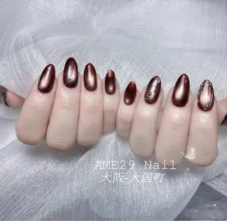 ロング カラー Ame29NailOsaka所属・AME29 Nail ネイルサロンのネイルデザイン