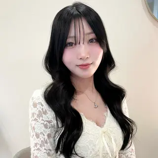 ミディアム カラー HINA🎀韓国ヘア / アイリストのヘアスタイル