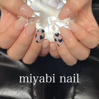 ネイル miyabi nail 桂川駅近くのネイルデザイン