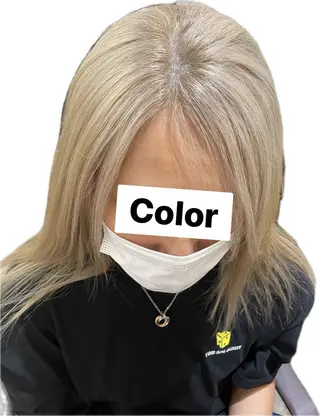 セミロング カラー RICCA HAIR所属・🫧極細ﾊｲﾗｲﾄ/ 白髪ぼかしも◎🫧のヘアスタイル