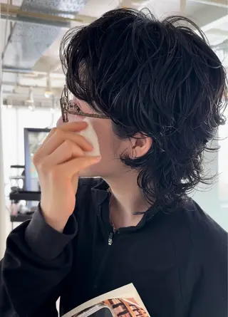 パーマ hyuga/パーマ /ニュアンスパーマのヘアスタイル