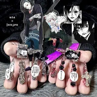 ネイル AIKO🐈‍⬛⭐︎ 大阪/y2k/個性派のネイルデザイン