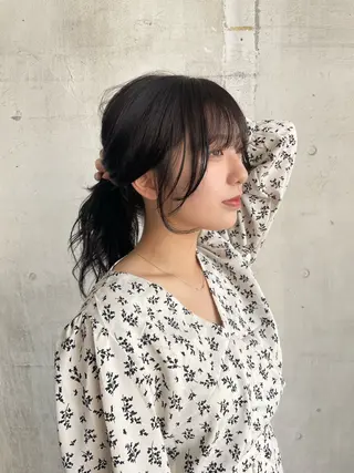 ロング FRAME spa&hair room博多店【フレーム】所属・髪質改善｜顔周り｜博 多｜川上智也のヘアスタイル