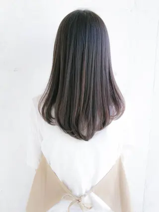 セミロング Lutia所属・Lutia  チノ リキマル🍀のヘアスタイル