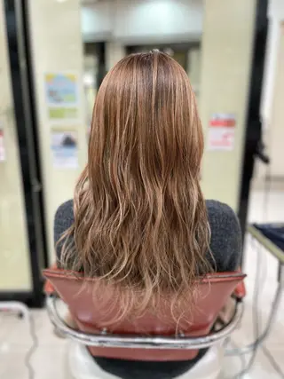 ロング カラー 井上 武輝のヘアスタイル