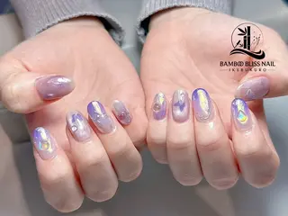 ネイル BAMBOO BLISS 研修用のネイルデザイン
