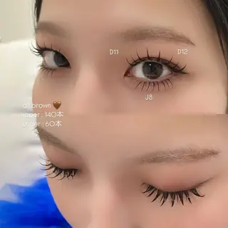 マツエク・マツパ sol nanamiのマツエク・マツパデザイン