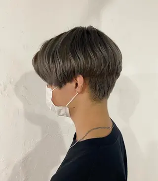 ショート カラー パーマ メンズ Aujuaソムリエ 🎨‎♡HARUのヘアスタイル