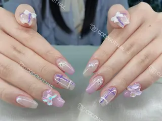 ネイル 神田 ココナッツのネイルデザイン