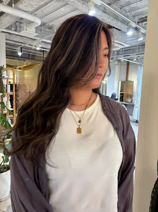 ロング ココルアナ 豊中美容室のヘアスタイル