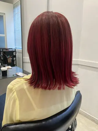 ミディアム カラー Go   Today シェアサロン　横浜店所属・【ただの天才 🎨】のヘアスタイル