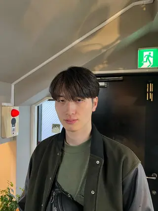 ショート パーマ メンズ est hair mar所属・艶カラー/ツイスパ/ 無造作パーマ　久保のヘアスタイル