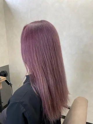 セミロング カラー HIROSE 蘇我2号店のヘアスタイル