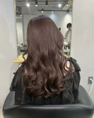 ロング パーマ 【arc】Ruri コテ巻き風パーマのヘアスタイル