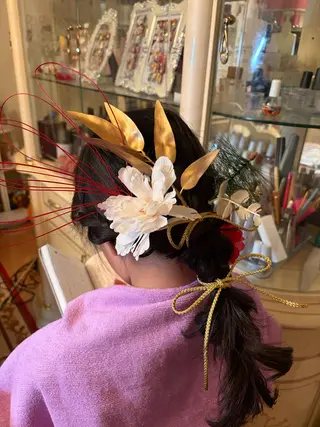 セミロング 近藤 麻子のヘアスタイル