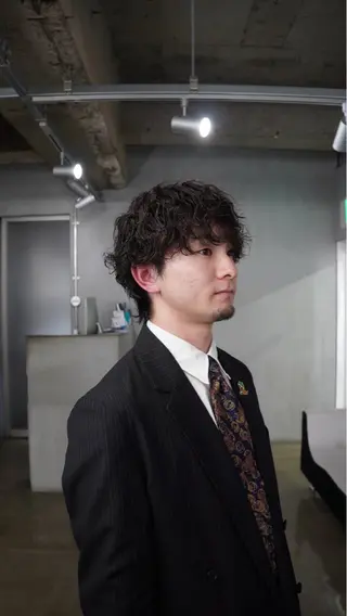 ショート カラー パーマ メンズ メンズ/ダブルカラー /パーマ/来栖慧💈のヘアスタイル